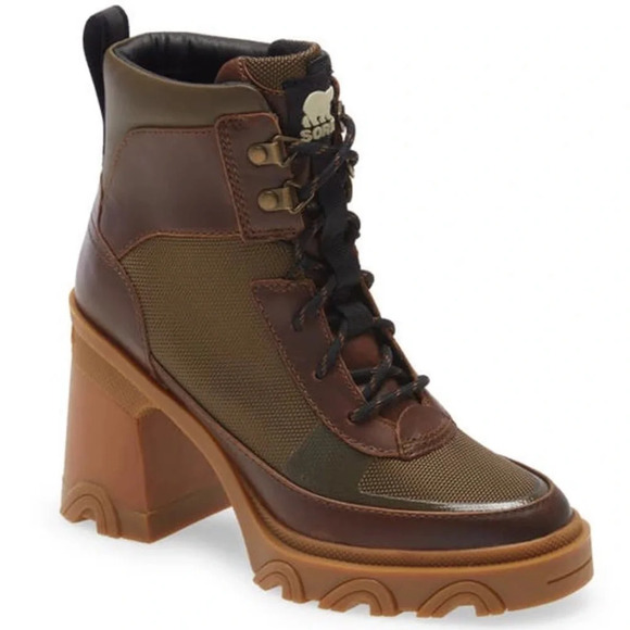 Sorel Brex Waterproof Platform Lug Sole Heeled Boot NEW​​ - Picture 1 of 10
